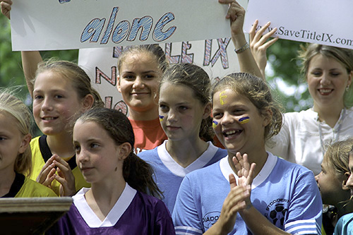 Title IX Press Conference - July 11 2003