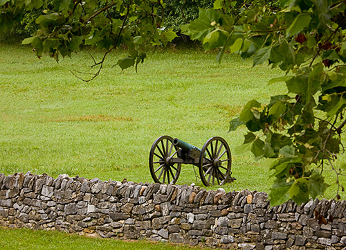 Civil War Cannon at Antietam Battlefield