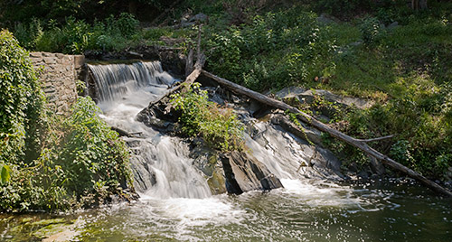 Falls by Lock 19 on the C&O Canal