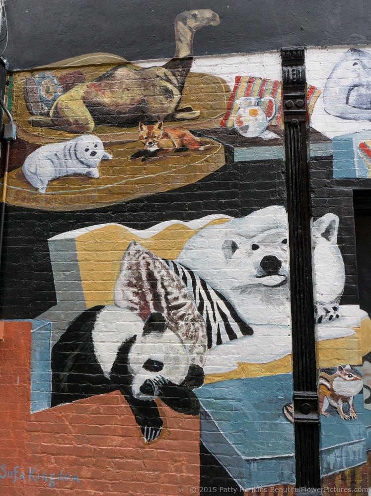 Wildlife Street Art in the Bowery © 2015 Patty Hankins