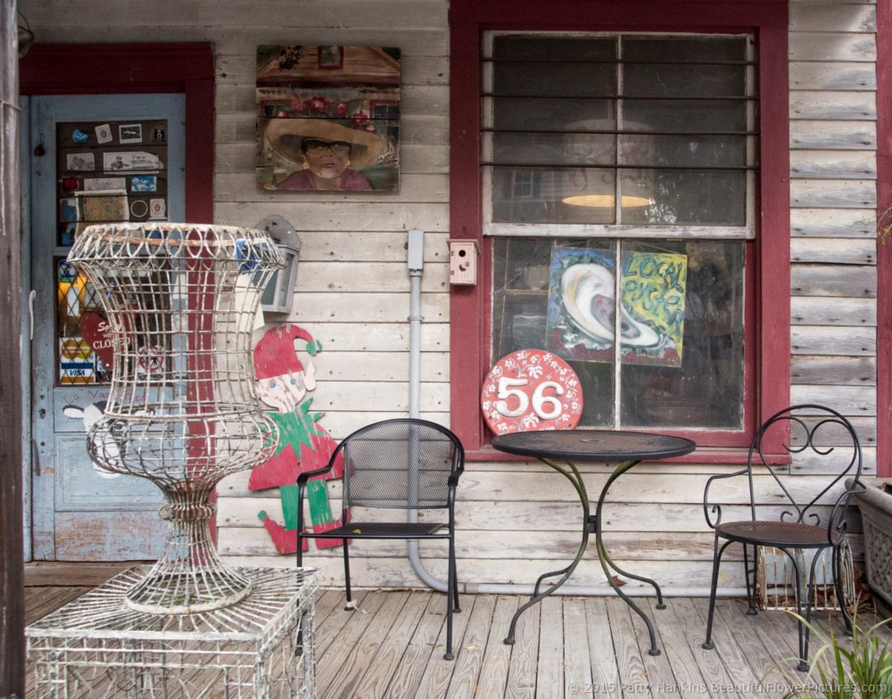 Funky Front Porch, Bluffton, SC © 2015 Patty Hankins