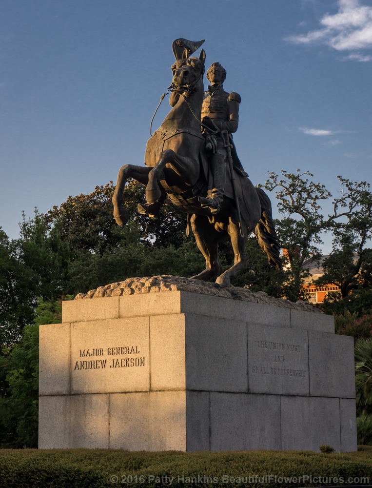 Jackson Statue, Jackson Square, New Orleans © 2016 Patty Hankins