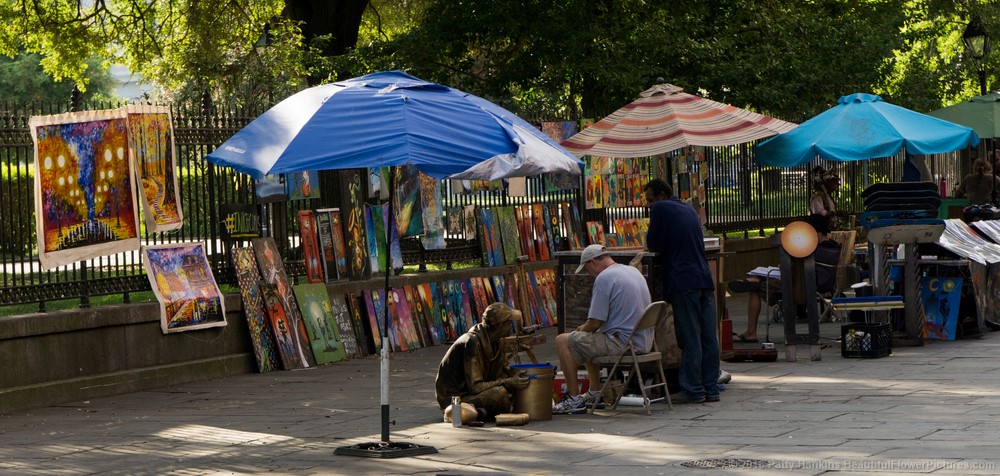 Jackson Square Artists, New Orleans © 2016 Patty Hankins