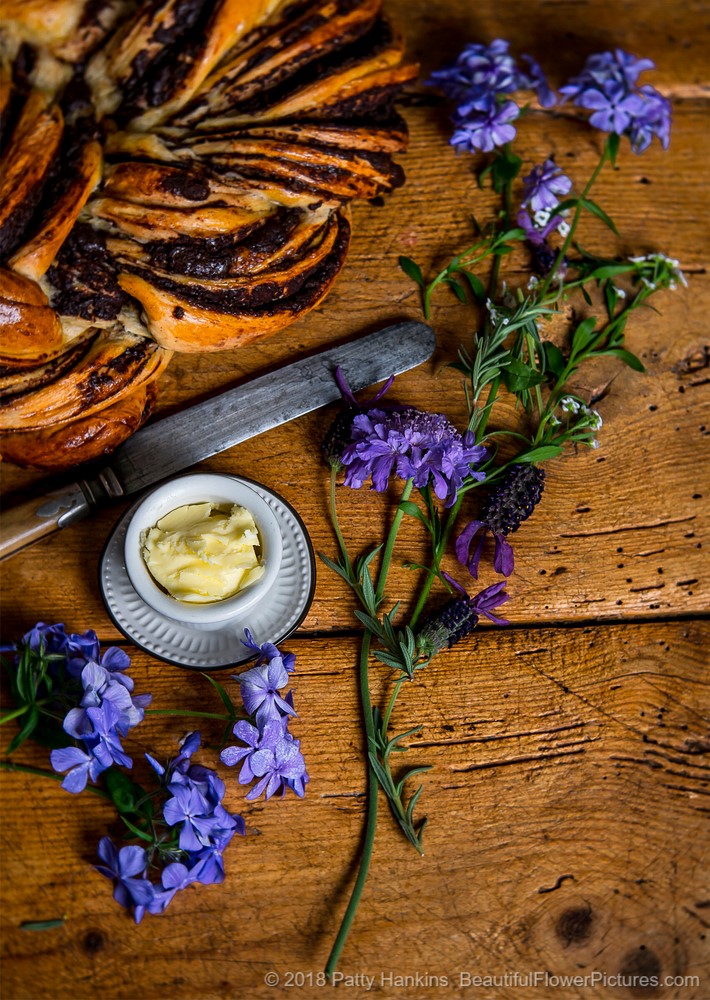 Bread & Flowers (c) 2018 Patty Hankins