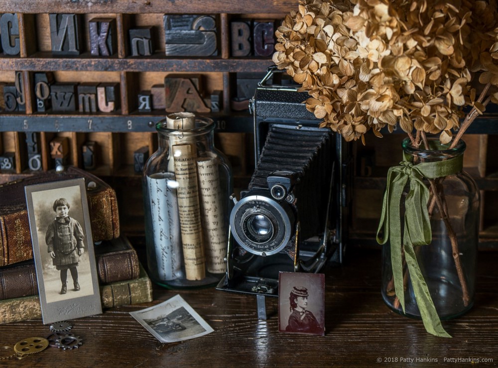 Vintage Camera Still Life © 2018 Patty Hankins