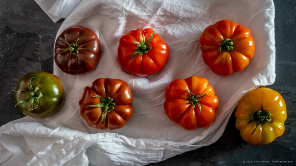 Heirloom Tomatoes Still Life © 2018 Patty Hankins