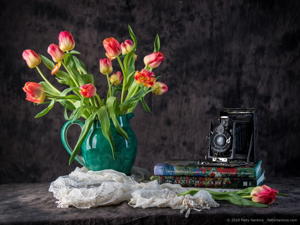 Tulips and Black Camera © 2018 Patty Hankins