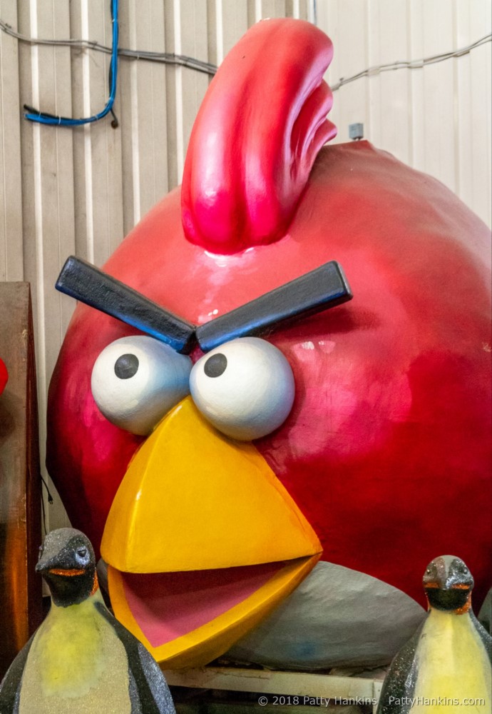 Angry Bird at Mardi Gras World, New Orleans © 2018 Patty Hankins