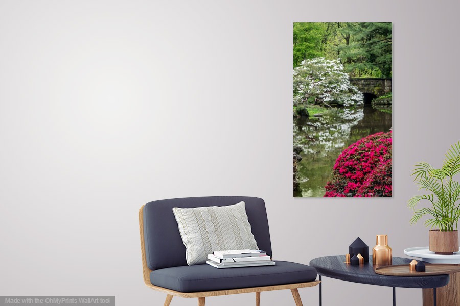 Dogwood & Azaleas at Shofuso Japanese Gardens © 2018 Patty Hankins