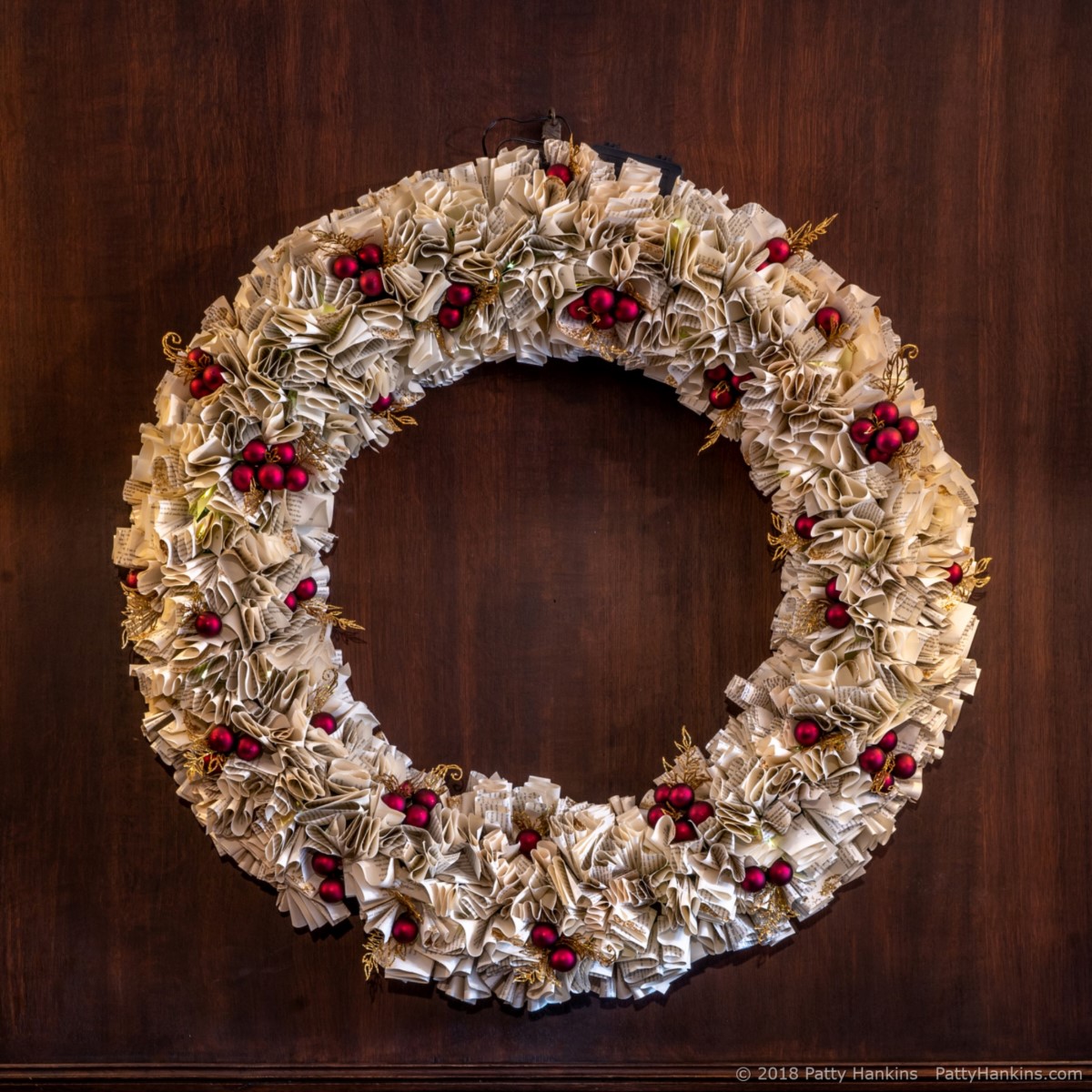 In The Music Room Hallway, Christmas at Longwood Gardens, 2018 © 2018 Patty Hankins