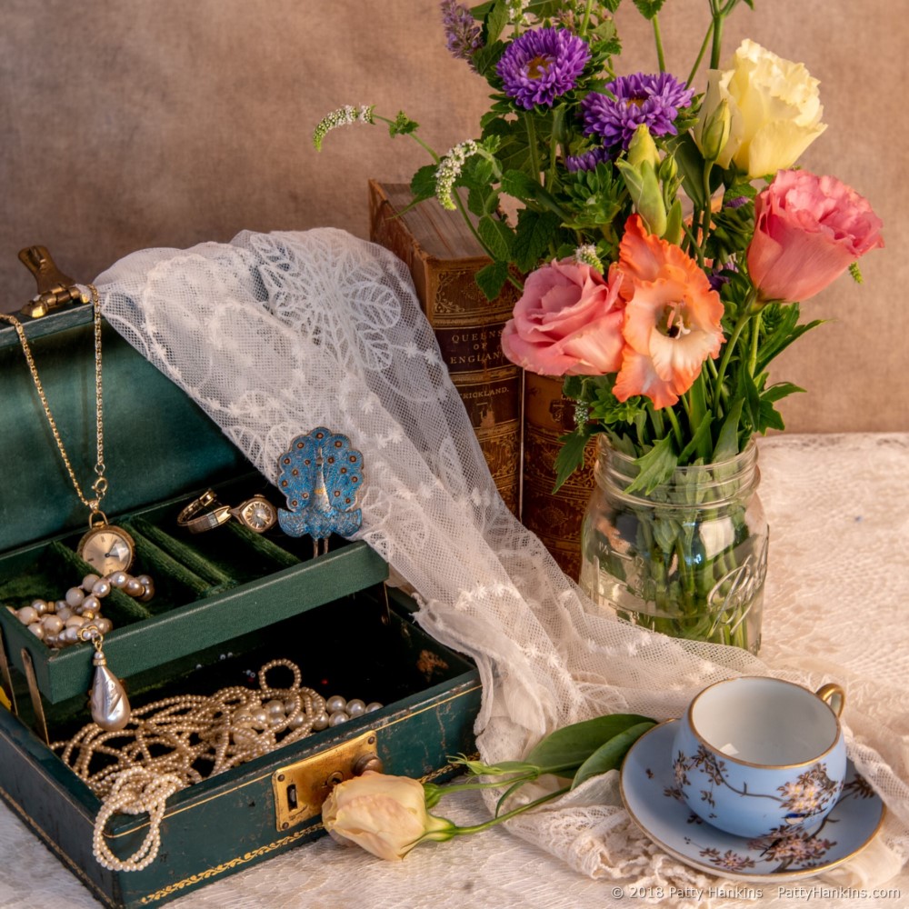 Jewelry box still life © 2018 Patty Hankins