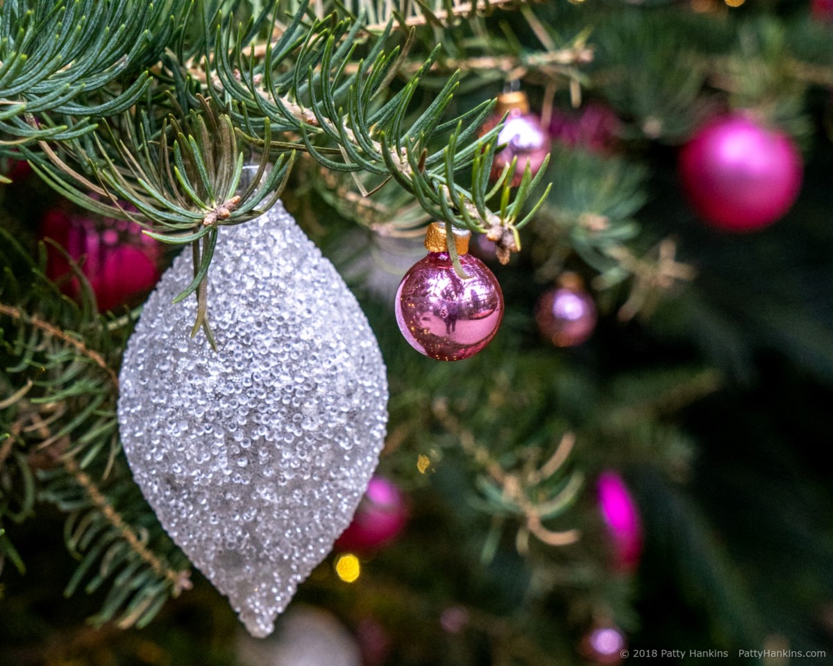 Decorations in the Conservatory. Longwood Gardens, Christmas 2018 © 2018 Patty Hankins