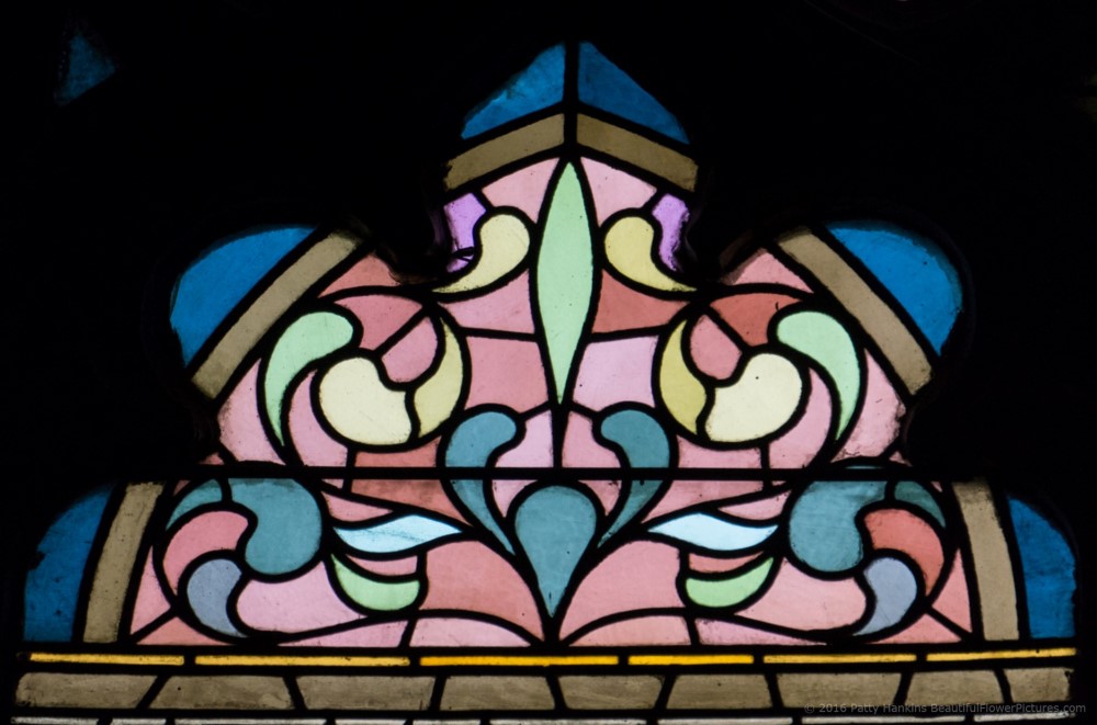 Stained Glass, Unitarian Church, Charleston, SC © 2016 Patty Hankins