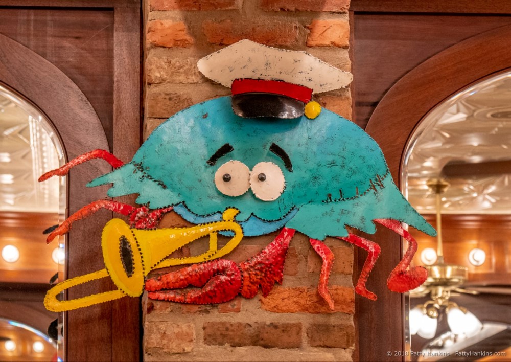 Mardi Claw of the Almost All Crustacean Pickup Band © 2018 Patty Hankins