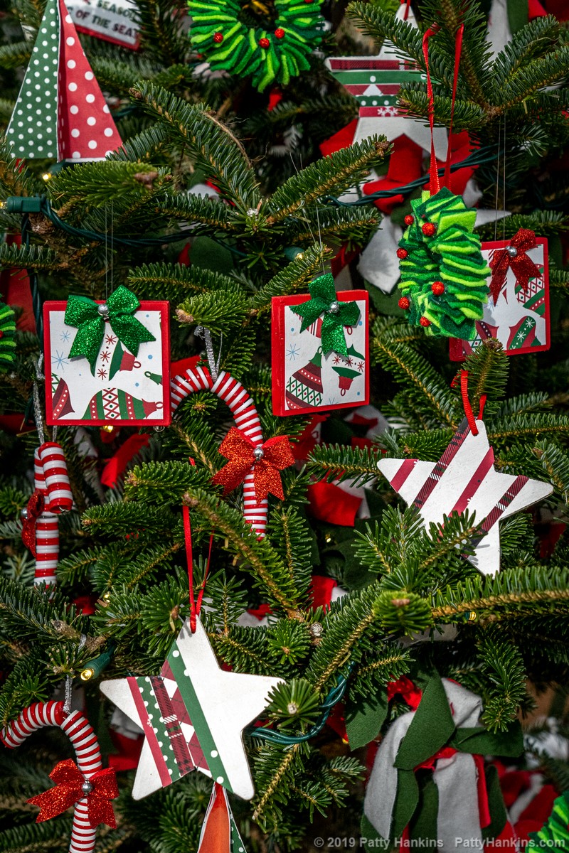 Christmas at Longwood Gardens - On the Trees Decorated by Local School Children © 2019 Patty Hankins