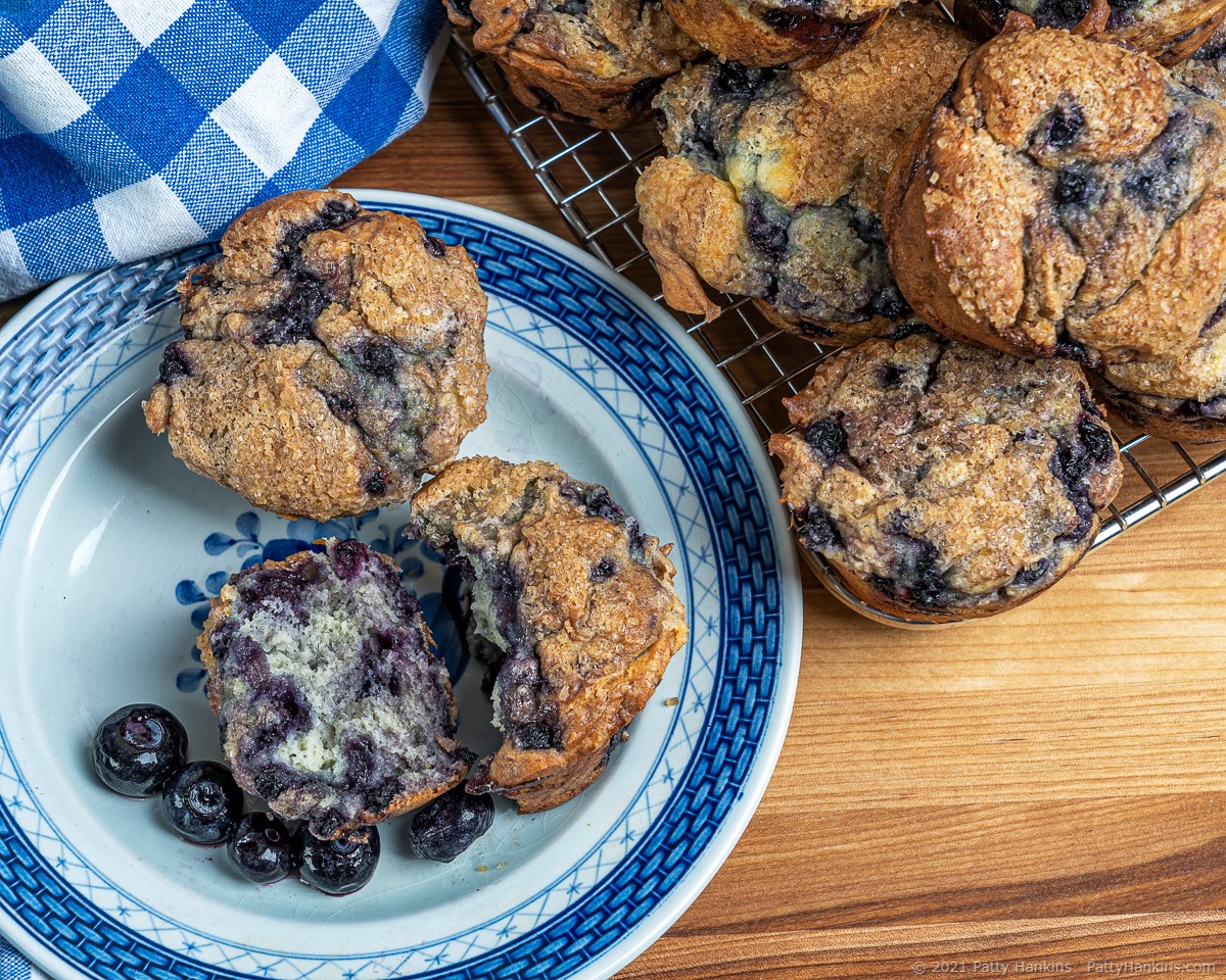 Blueberry Muffins © 2021 Patty Hankins